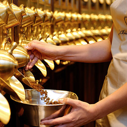 Bünting Coloniale Abfüllung Kaffeebohnen