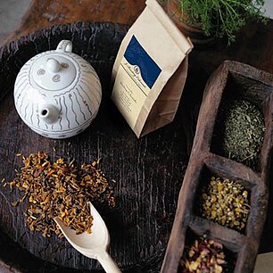 Bild Rohwaren Gewürze Tees